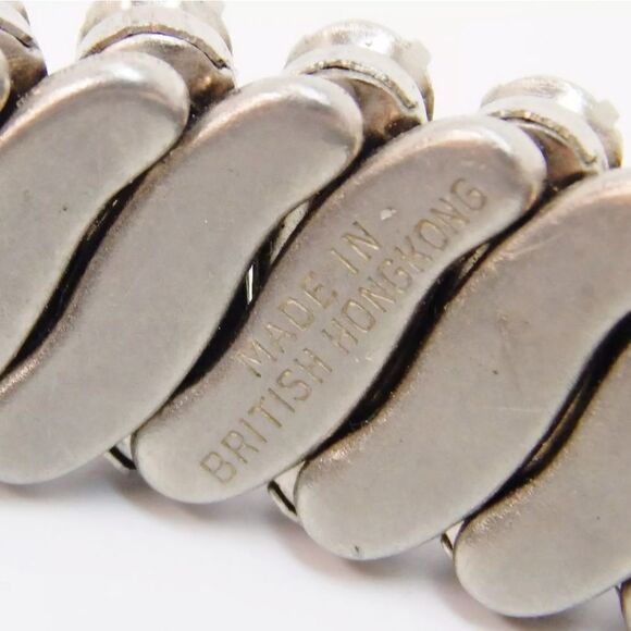 VNTG Weiss & Kramer Icy Rhinestone Necklaces Brooch Bracelet & Earrings 102.8g - Picture 9 of 11